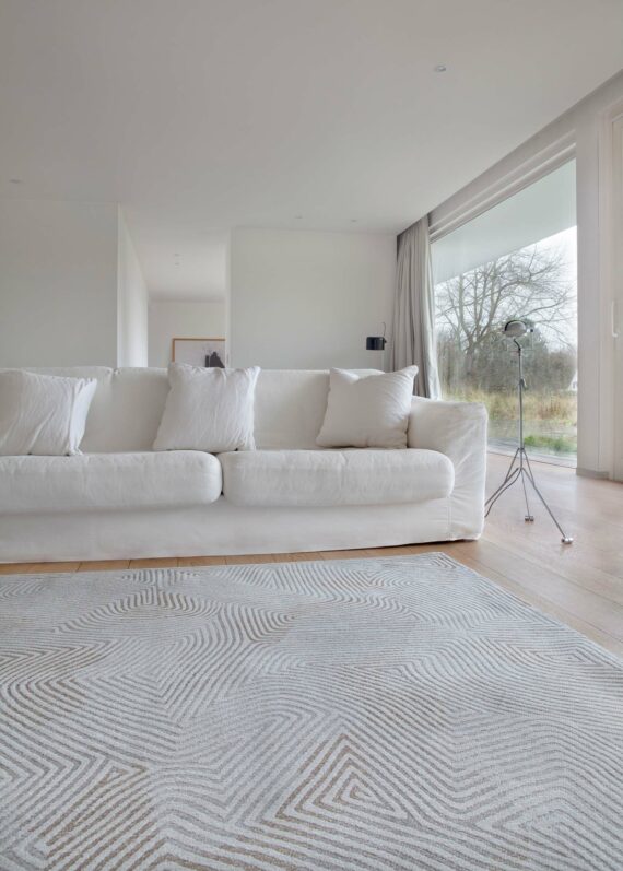 Louis De Poortere alfombra LX 9228 Meditation Coral Oyster White interior 1
